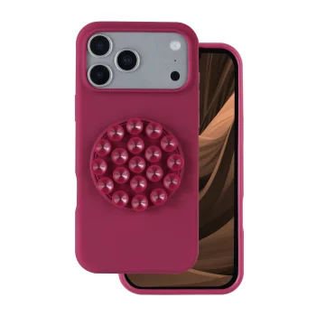 TFO Silicone Stick dėklas telefonui iPhone 17 Pro Max 6,9", bordo