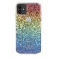 Guess dėklas iPhone 11 / XR IML Faceted Mirror Disco Iridescent, įvairiaspalvis