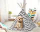 Pet Teepee Tent Bed Sofa Nest Sleeping Place for Cats Dogs