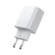 Tech-Protect C20W įkroviklis 2x USB-C PD 20W, baltas