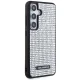 Karl Lagerfeld Rhinestone Metal Logo dėklas Samsung Galaxy S24, sidabrinis