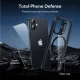 Dėklo ir apsauginio stiklo rinkinys ESR Classic Hybrid iPhone 17, Clear Black