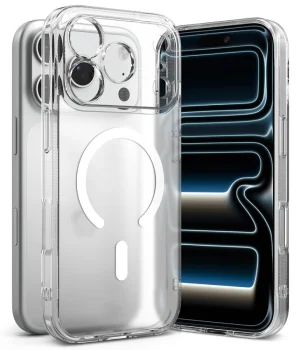 Dėklas Ringke Fusion Magnetic skirtas iPhone 18 Pro Max / 17 Pro Max su MagSafe, Clear Matte