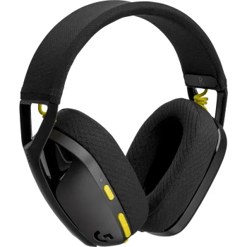 Belaidės žaidimų ausinės Logitech G435 Lightspeed, juodos