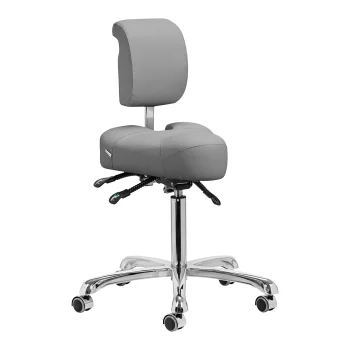 Podiatrijos meistro kėdė Giovanni 1005, pilka