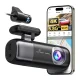 Vaizdo registratorius REDTIGER F9 4K + 1080p su „Wi-Fi“ ir GPS