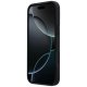 Mercedes Leather 3D MagSafe dėklas telefonui iPhone 17 Pro, juodas
