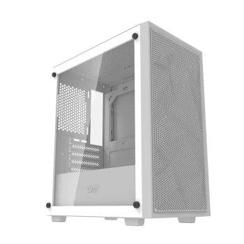 Kompiuterio korpusas Darkflash M305 Mesh Mini Tower, baltas
