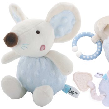 Pakabinamas pliušinis žaislas Pelytė su muzikine dėžute Bakalu, 20 cm