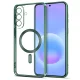 Tech-Protect MagFlex MagSafe dėklas Samsung Galaxy A37 5G, skaidrus / žalias