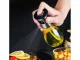 Aliejaus ir acto purkštuvas dozatorius, 200 ml, sidabrinės spalvos
