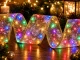 Šviečianti kalėdinė LED juosta 4 m, 40 LED, geltona