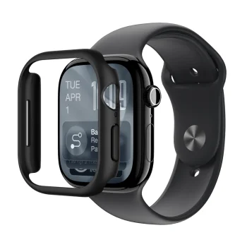 Apsauginis dėklas AmazingThing Minimal, skirtas Apple Watch Series 11 46 mm, juodas