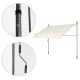 MultiGarden Retractable Balcony Awning 300x120 cm Waterproof, Beige