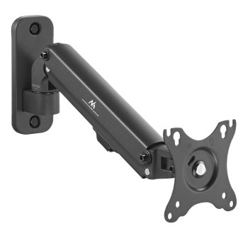 Maclean MC-458 monitoriaus sieninis laikiklis, 17-27", 7 kg, juodas