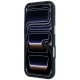Dėklas Guess Grained & Big Resin Logo skirtas iPhone 18 Pro Max / 17 Pro Max, mėlynas