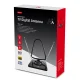 Kambarinė TV ir radijo antena Maclean MCTV-963 DVB-T/T2 HEVC FM