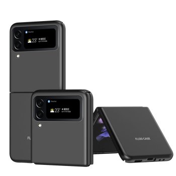 Samsung Galaxy Z Flip 4 (SM-F721) Skin-Touch Matte Hard PC Case Cover, Black