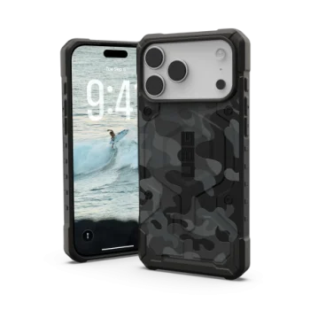 UAG Pathfinder MagSafe Phone Case Cover iPhone 17 Pro Max - Black and Gray