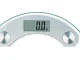 Elektroninės stiklinės vonios svarstyklės iki 180 kg, LCD, skaidrios