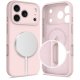 Tech-Protect dėklas iPhone 17 Pro Silicone MagSafe, rožinis