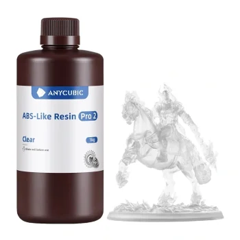 ANYCUBIC ABS-Like Resin Pro 2 fotopolimerinė derva 3D spausdintuvui, 1 kg, skaidri
