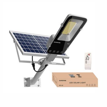 Saulės energijos šviestuvas Superfire FF5-D, 486W, 1400lm, 20000mAh