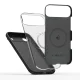 „Tech-Protect“ dėklas „iPhone 17 Air Silicone MagSafe“, juodas