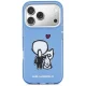 Karl Lagerfeld Karl & Choupette Case for iPhone 17 Pro Max, Blue