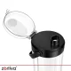 Zortiva ShakeWave trintuvo indas 600 ml, skaidrus/juodas