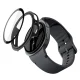Spigen Thin Fit 360 dėklas Samsung Galaxy Watch 8/9 44mm juodas