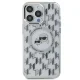 Karl Lagerfeld dėklas iPhone 15 Pro, IML Monogram Karl & Choupette MagSafe, skaidrus