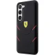 Ferrari Hot Stamp Lines dėklas Samsung Galaxy S23 Juodas