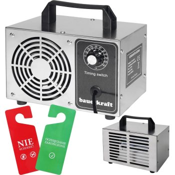 Ozonatorius ir oro valytuvas 60g/h 120W su laikmačiu, 139715