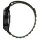 Tech-Protect Nylon Pro dirželis Garmin Fenix 5 / 6 / 6 Pro / 7, tamsiai žalias