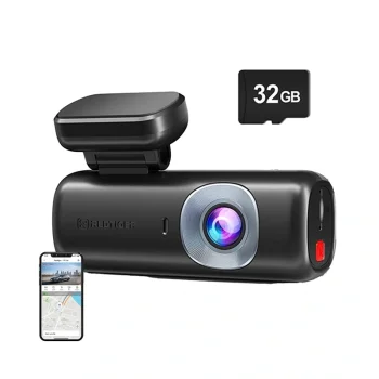 Vaizdo registratorius REDTIGER F9 Lite 4K 32GB Wi-Fi GPS