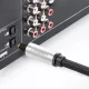 Optinis garso laidas Ugreen AV108 10540 Toslink SPDIF, 2 m, pilkas