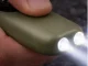 7-in-1 Survival Emergency Whistle with Compass and Flashlight, Green