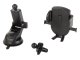 Universal Car Phone Mount for Windshield & Dashboard Black