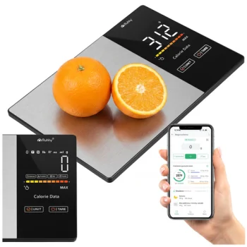 Ruhhy Bluetooth virtuvinės svarstyklės, 5 kg