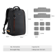 K&F Concept Beta Backpack 18L kuprinė fotografijai, juoda