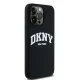 DKNY dėklas iPhone 14 Pro Max telefonui su MagSafe, juodas