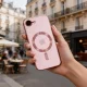 Tech-Protect MagFlex MagSafe dėklas iPhone 16e / 17e, rožinis