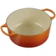Le Creuset Signature apvalus ketaus puodas 26 cm 5.3 l, oranžinis