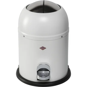 Pedalinė šiukšliadėžė Wesco Mini Master 6 L, matinė balta