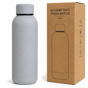 Termo gertuvė Alchemy Soft Touch, 500 ml, pilka