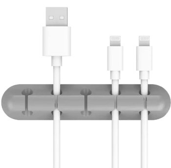 Cable organizer gray