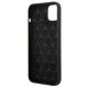 Mercedes Silicone Line dėklas, skirtas iPhone 14 Plus, juodas