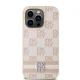 DKNY dėklas iPhone 14 Pro telefonui, rožinis