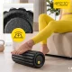 Masažinis volelis su grioveliais 4FIZJO 30 x 15 cm EPP putplastis juodas